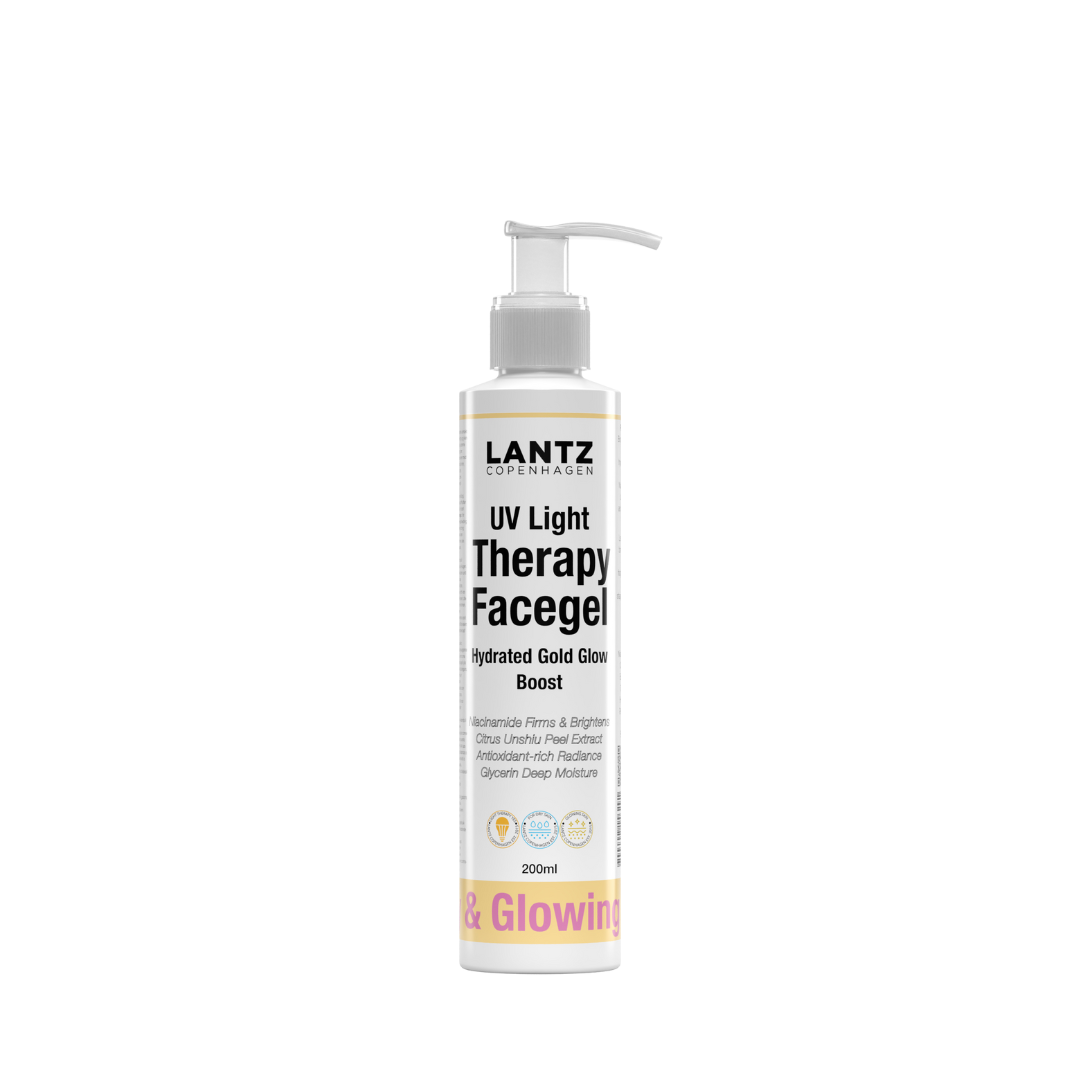 Hydrated Gold Glow Boost, 200ml | Lysterapi | Lantz Copenhagen