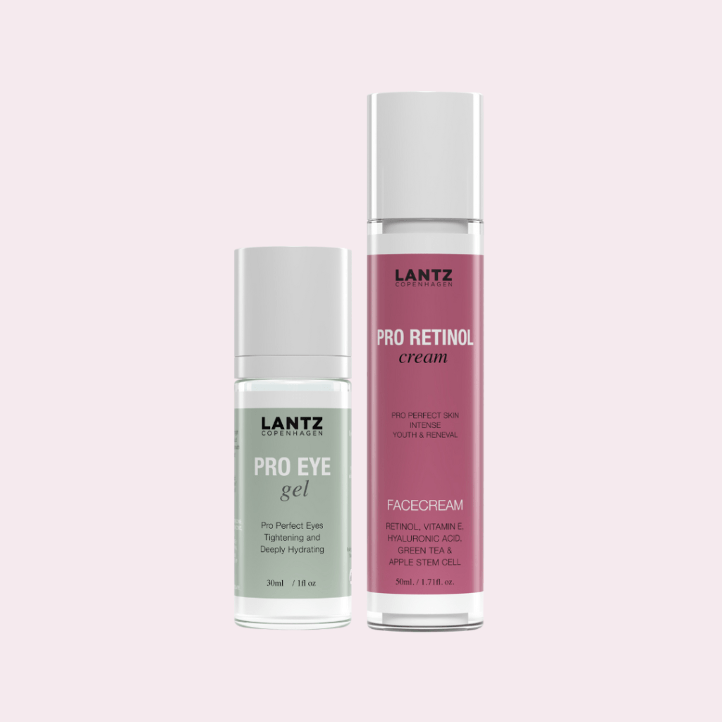 Pakke: Øjen gel og retinol creme