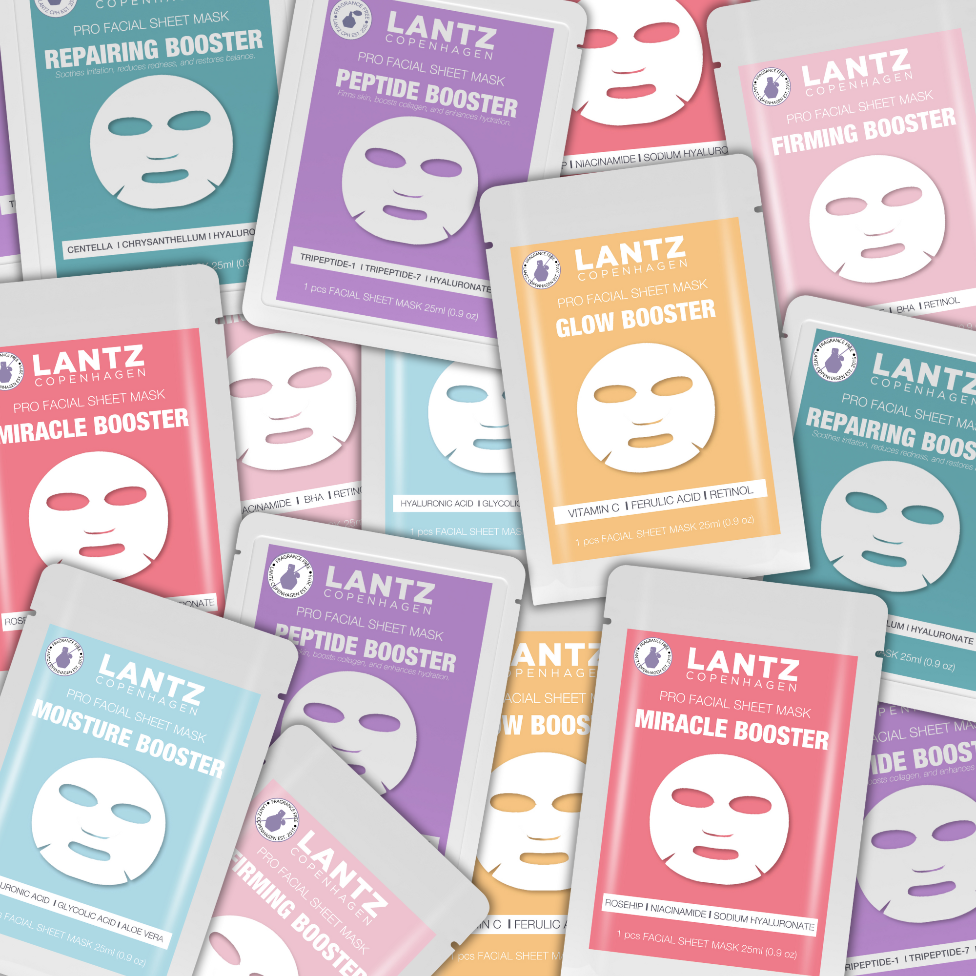 Lantz Copenhagen Parfume Fri Sheet Masker