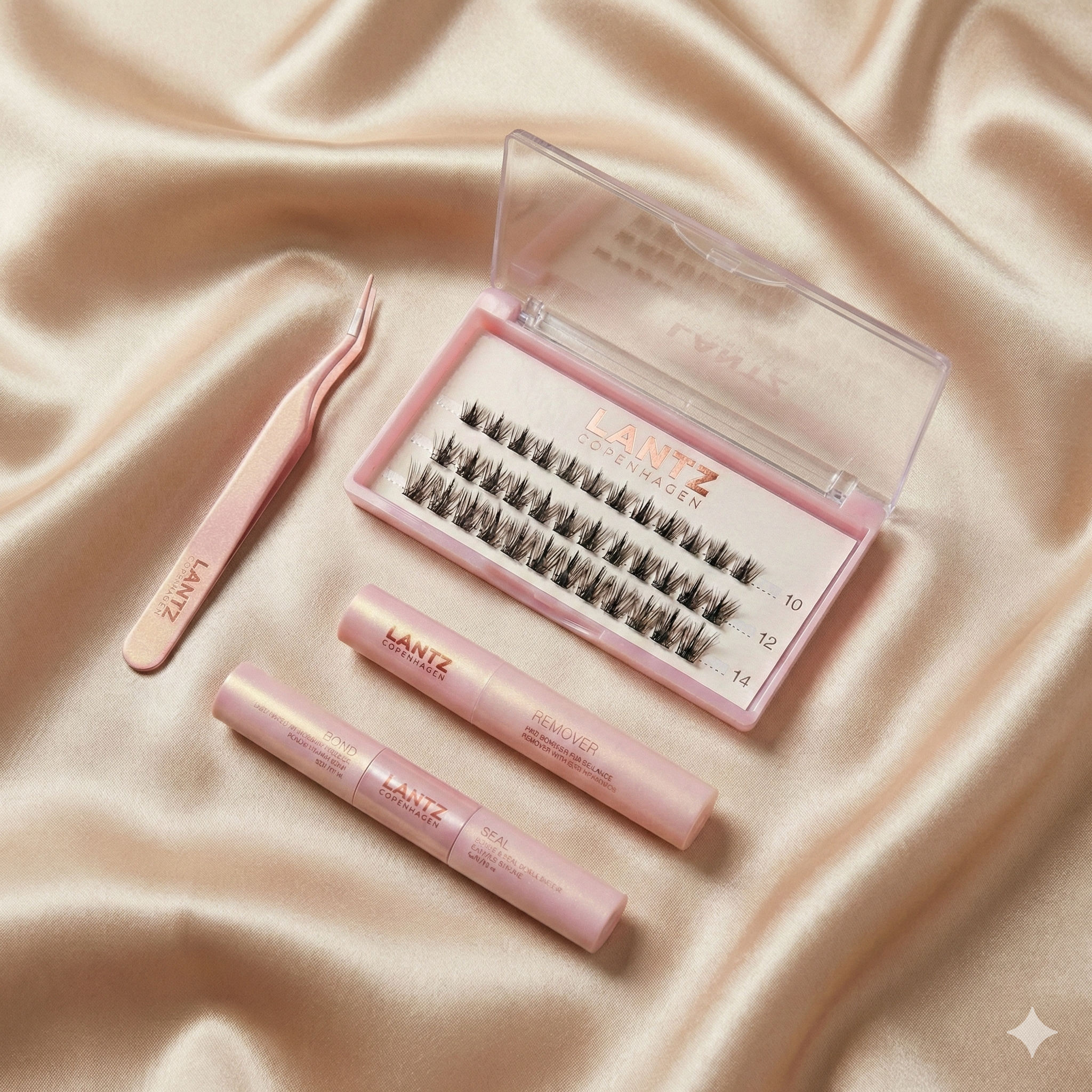 Lantz Copenhagen Lash Obsession Set: Stay-on vipper