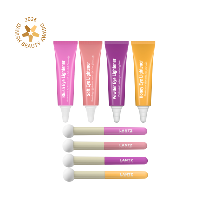 Lantz Cph - Komplet sæt af vores fire Eye Lighteners inkl. blender sæt