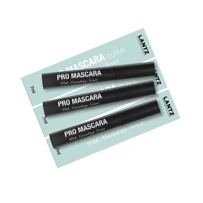 3 x Pro Mascara Curve 03, sort