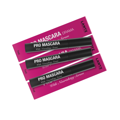 3 x Pro Mascara Drama 06, sort