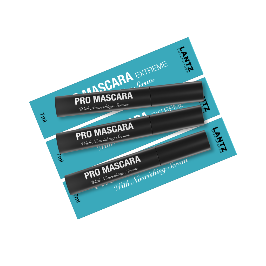 3 x Pro Mascara Extreme 09, sort