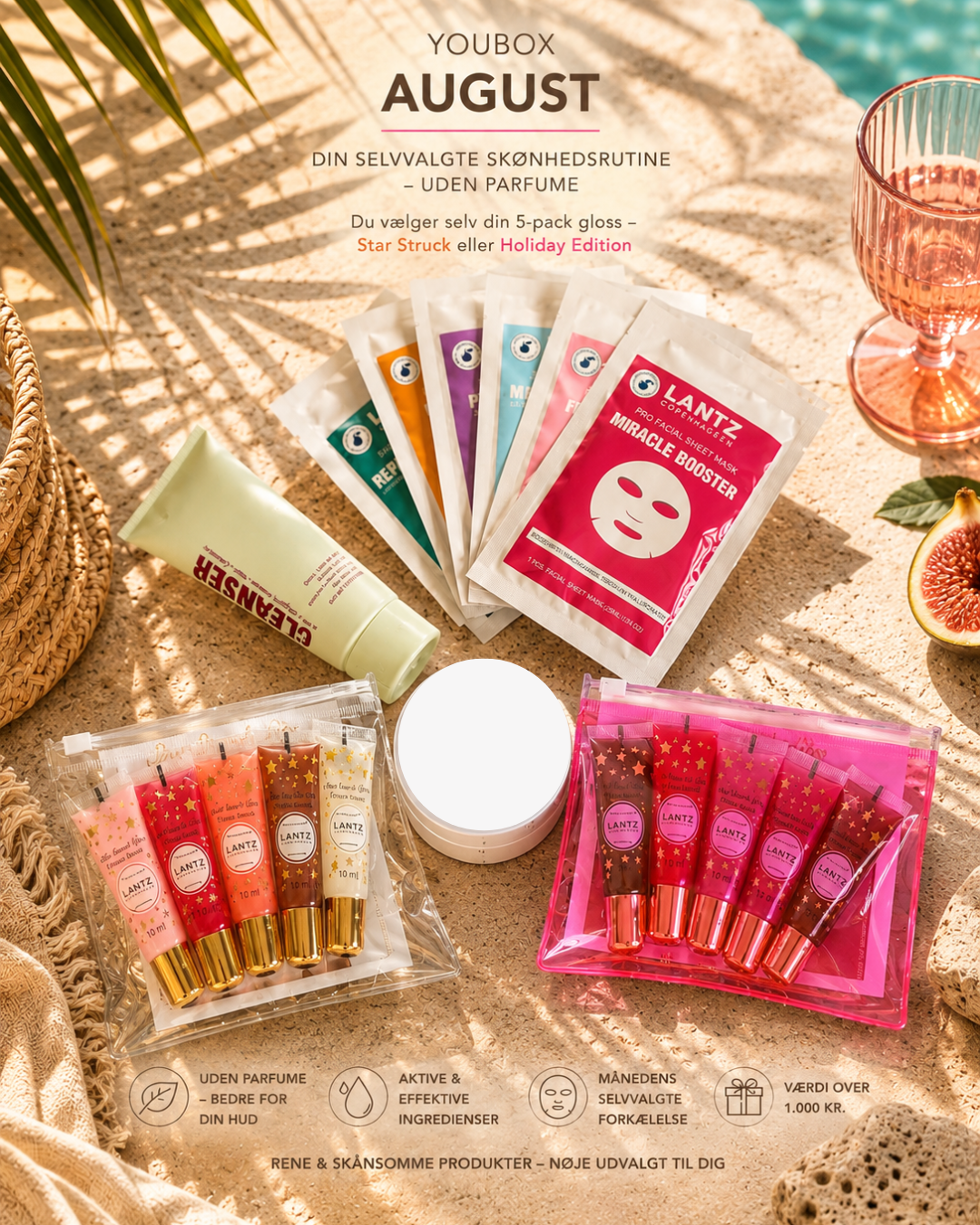 YouBox: August | Hudpleje | Lantz Copenhagen