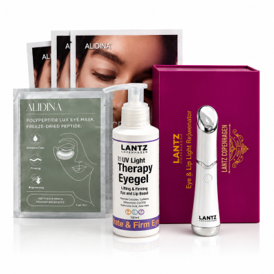 YouBox Øjne – Lyspen, Gel & 6 Øjenmasker